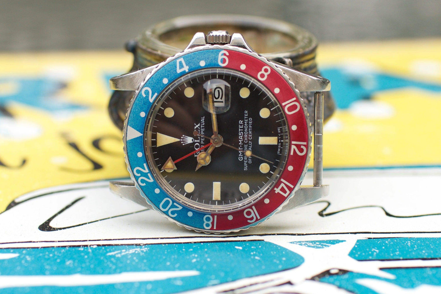 SOLDOUT: Rolex Vintage Pepsi GMT 16750 - WearingTime Luxury Watches