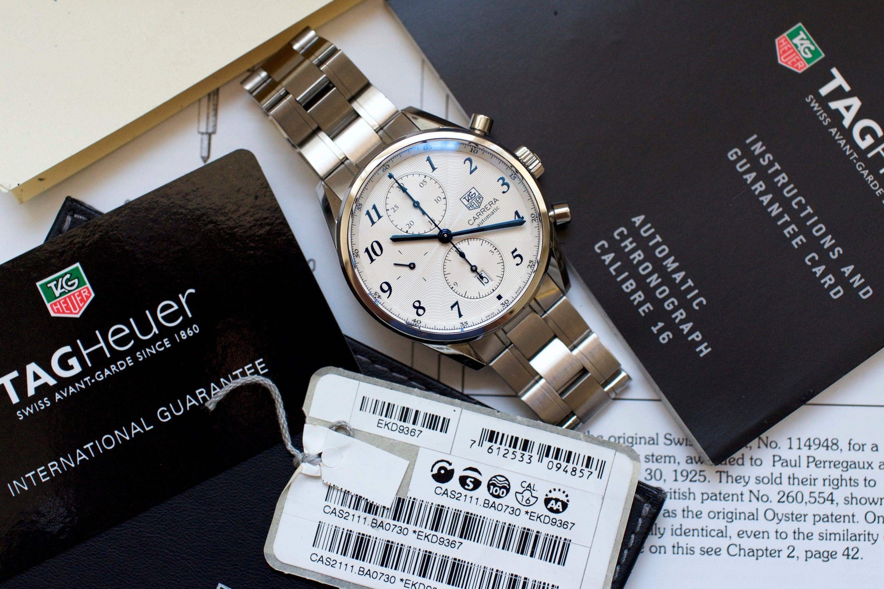 SOLDOUT: TAG Heuer Carrera Chronograph CAS2111 - WearingTime Luxury Watches