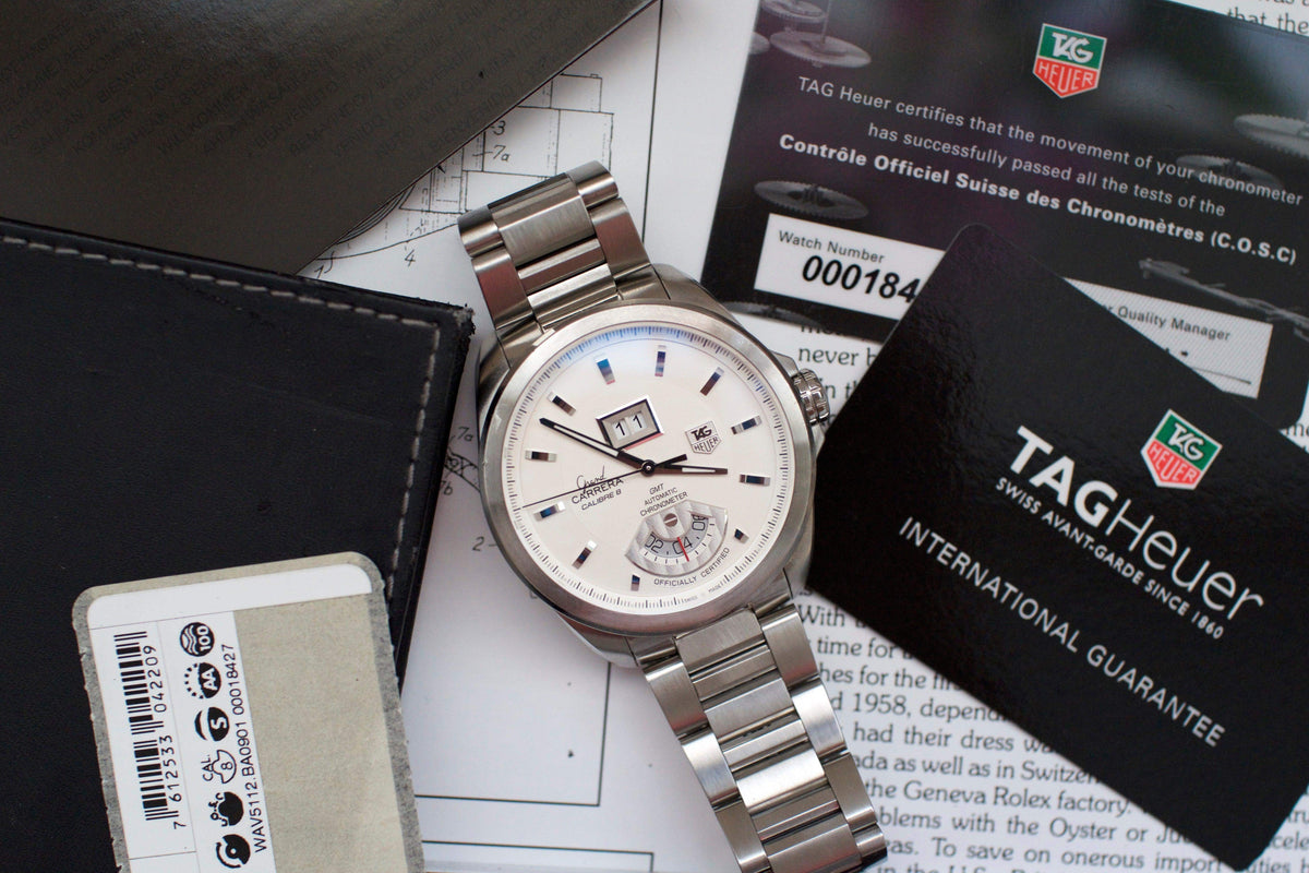 SOLDOUT: TAG Heuer Grand Carrera WAV5112.BA0901 - WearingTime Luxury Watches