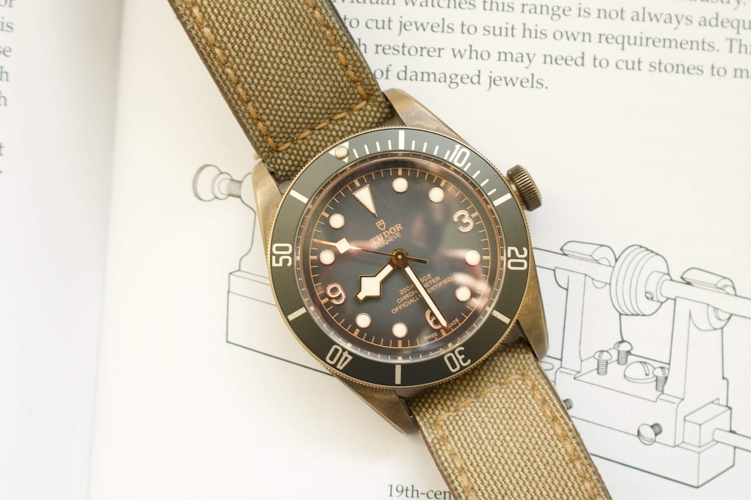 SOLDOUT: Tudor Heritage Black Bay Bronze 79250BA Slate Grey Dial Box and Tag 43MM - WearingTime Luxury Watches