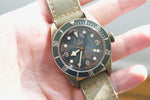 SOLDOUT: Tudor Heritage Black Bay Bronze 79250BA Slate Grey Dial Box and Tag 43MM - WearingTime Luxury Watches