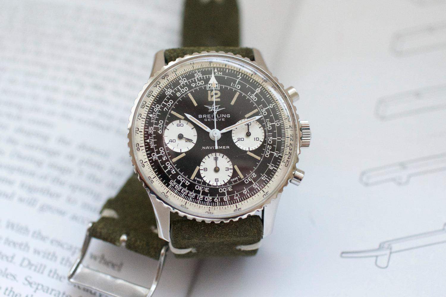 SOLDOUT: Vintage Breitling Navitimer 806 Twin Jets - WearingTime Luxury Watches