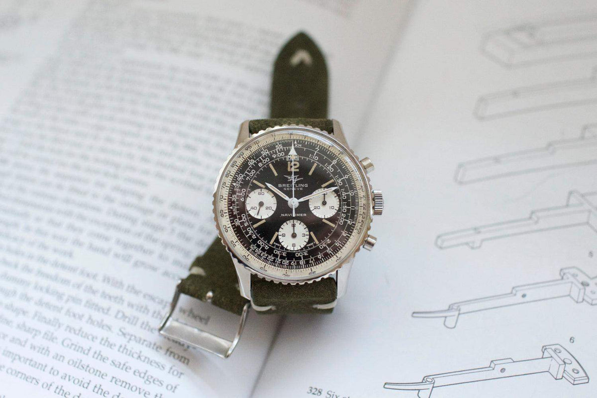 SOLDOUT: Vintage Breitling Navitimer 806 Twin Jets - WearingTime Luxury Watches