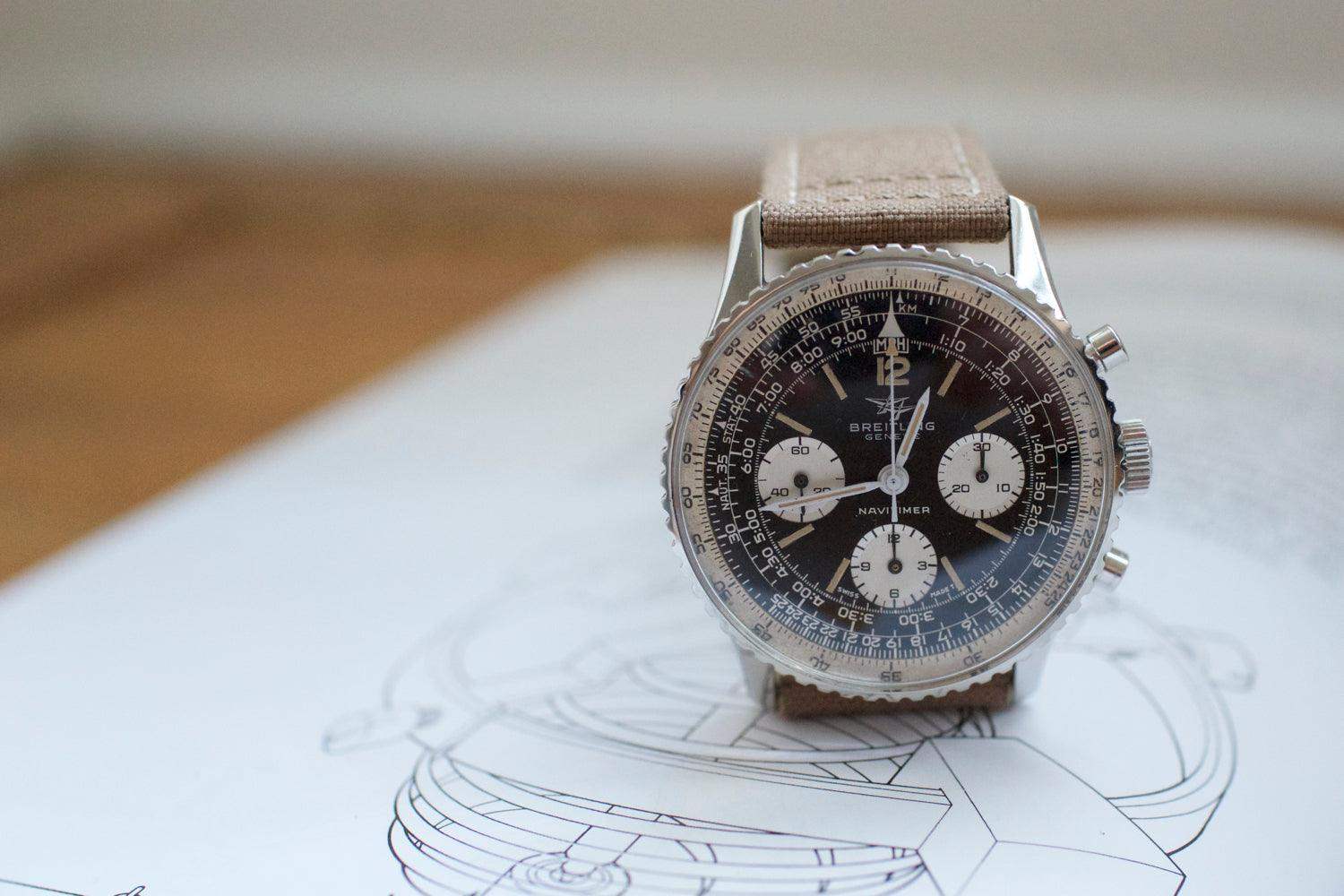 SOLDOUT Vintage Breitling Navitimer 806 Twin Jets WearingTime