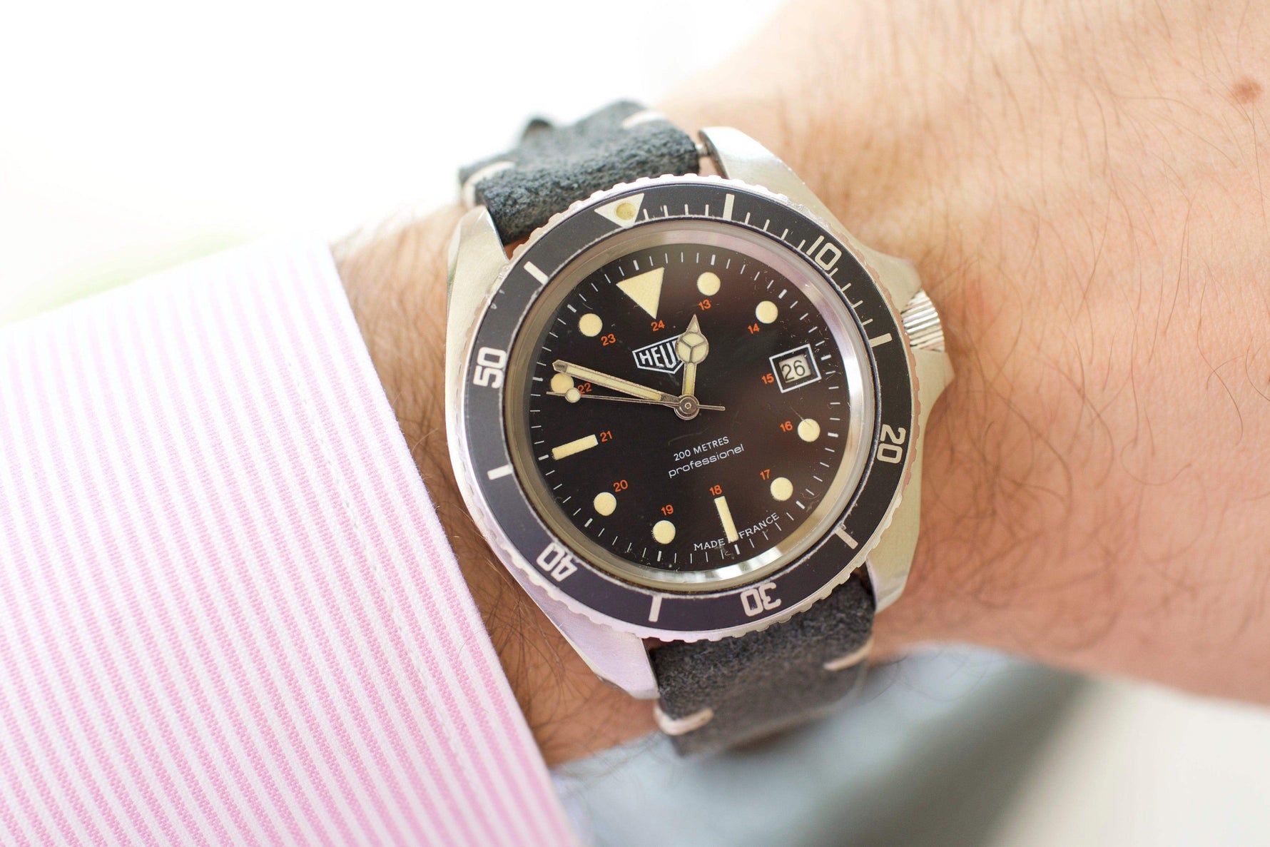 SOLDOUT: Vintage Heuer Monnin - WearingTime Luxury Watches