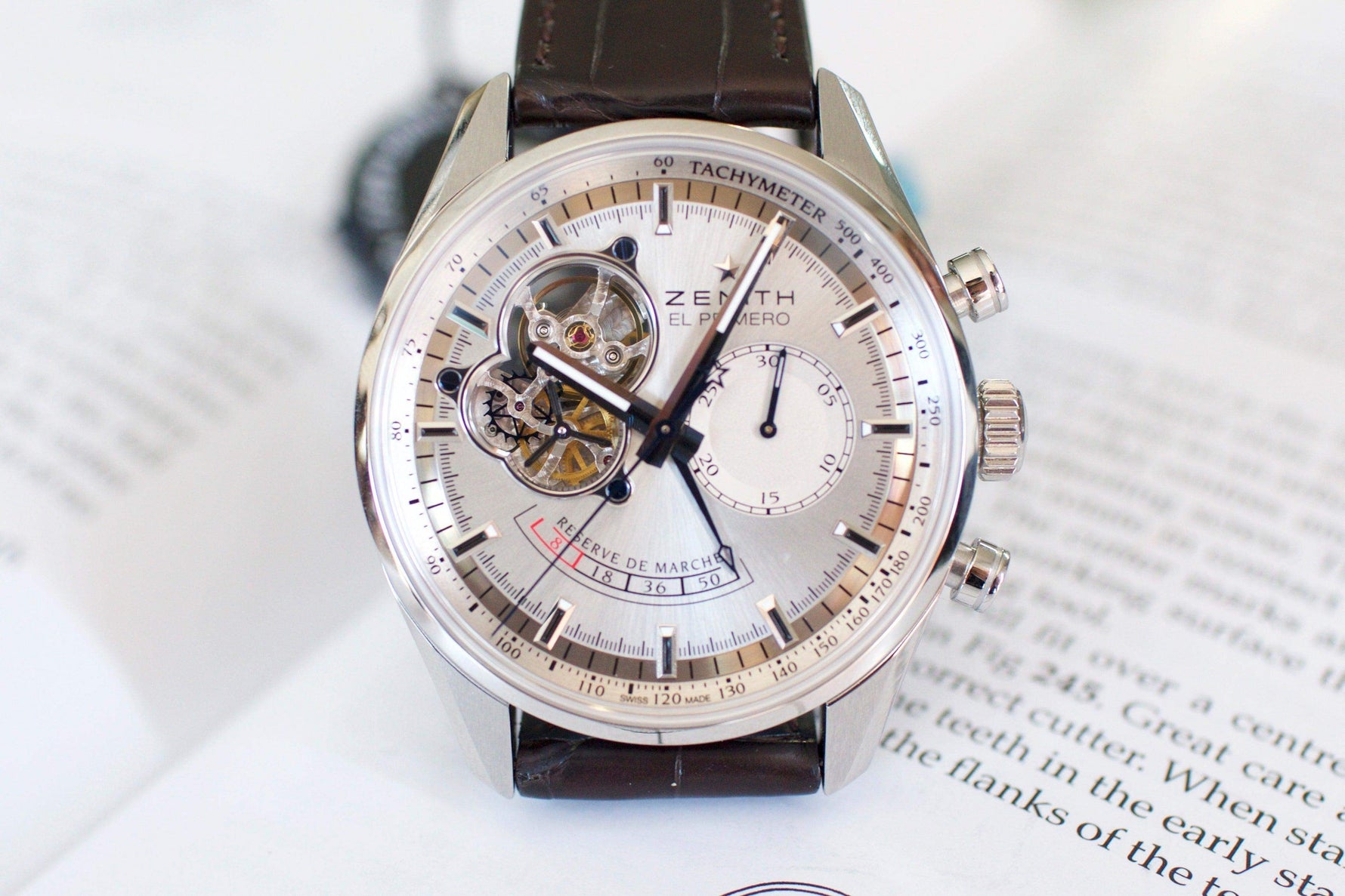 SOLDOUT: Zenith El-Primero Chronograph - WearingTime Luxury Watches