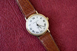 Tiffany and Co Automatic 33mm Roman Numeral 14k Gold Watch - WearingTime Luxury Watches