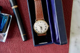 SOLDOUT: Tiffany and Co Automatic 33mm Roman Numeral 14k Gold Watch