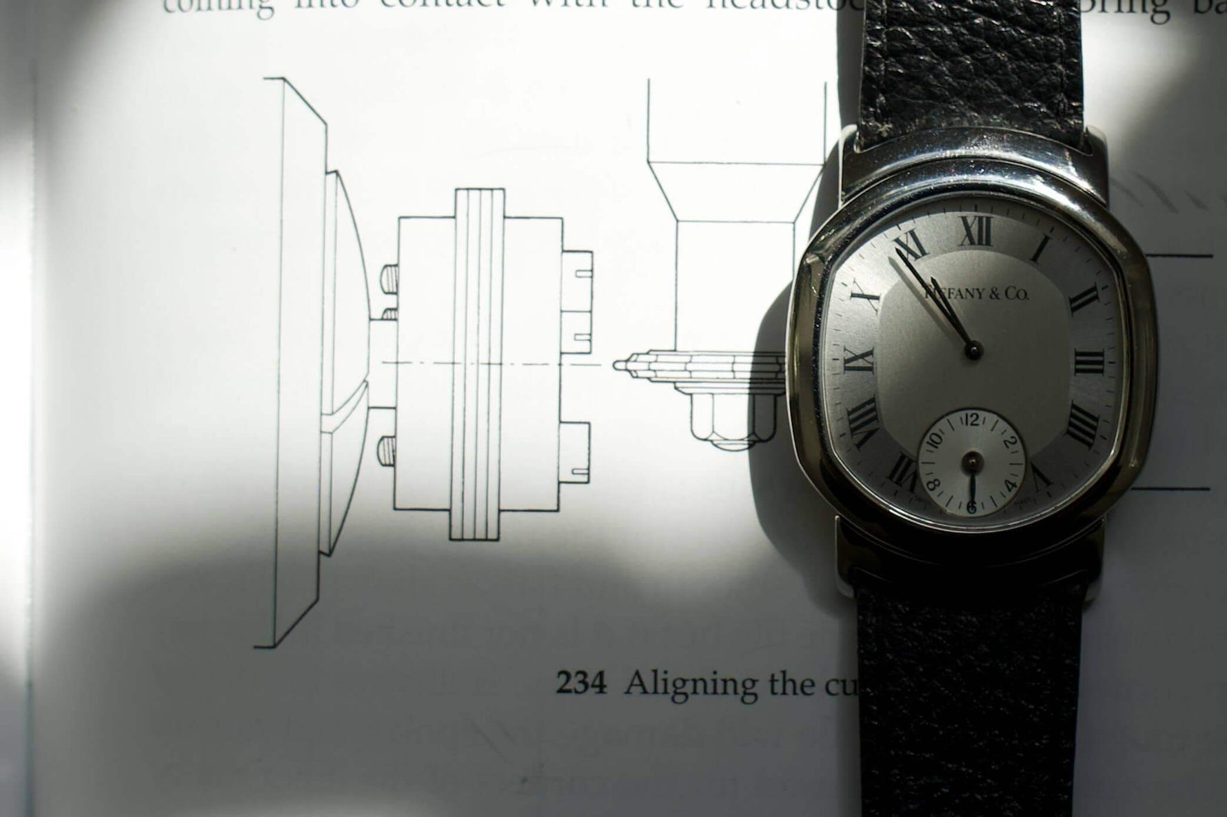 Tiffany and Co Reverso GMT Steel Mens or Ladies watch Original Box - WearingTime Luxury Watches