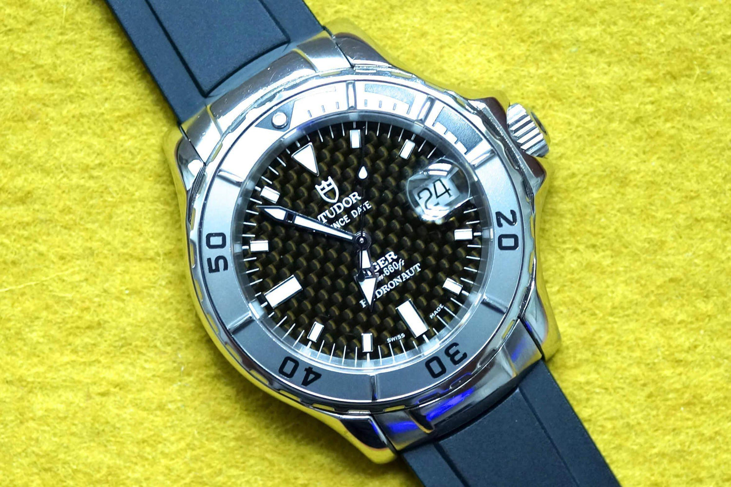 Tudor Hydronaut TIGER PRINCE ref. 89190 Coca Cola - WearingTime Luxury Watches