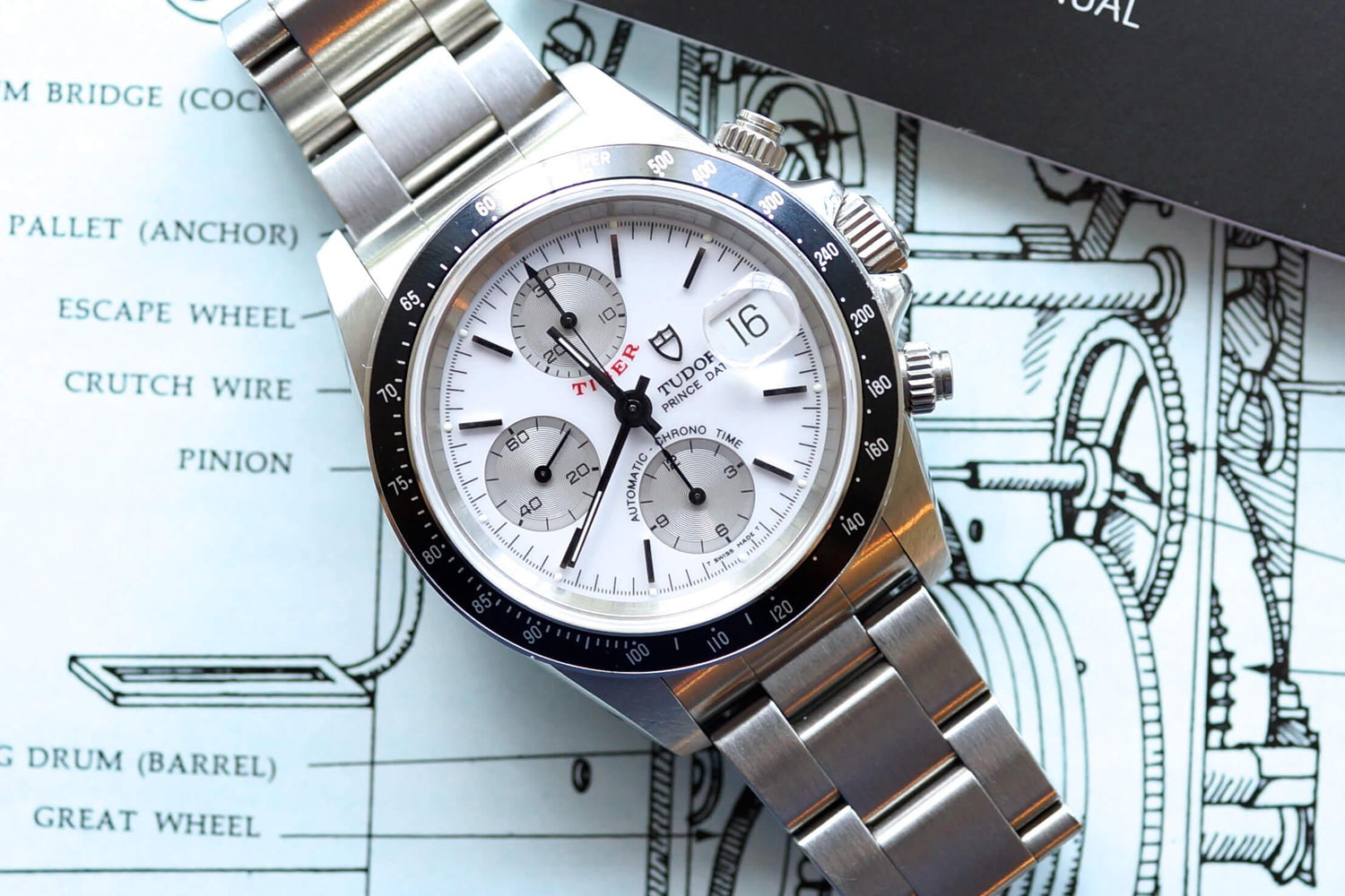 Tudor Tiger Prince Chronograph 79260 "Tiger Woods" - WearingTime Luxury Watches