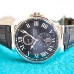 Ulysse Nardin Maxi Marine 263-67 Date Power Reserve 200m Black Stainless Steel Box 2010 - WearingTime Luxury Watches