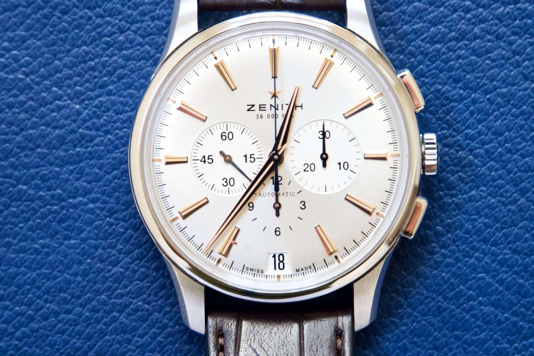 Zenith Captain Chronograph 03.2110.400 42mm Brand New El Primero Box - WearingTime Luxury Watches